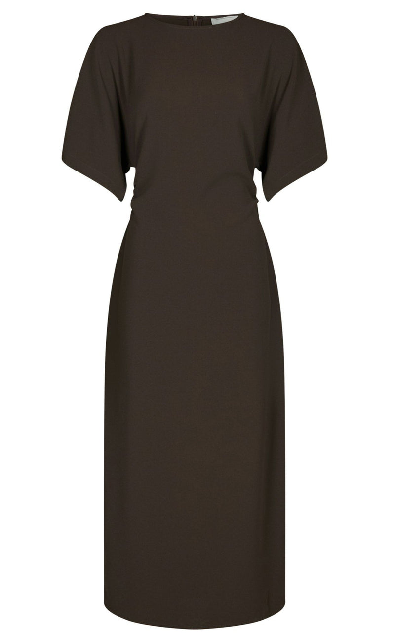 Neo Noir Kjole - Miloine - Dark Brown