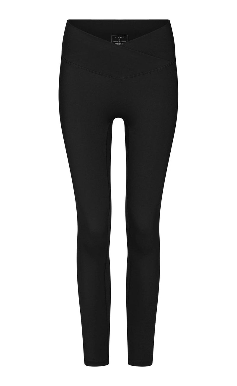 Neo Noir Leggings - Sabina Wrap - Black