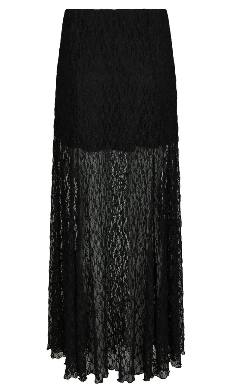 Neo Noir Nederdel - Mariya Lace - Black