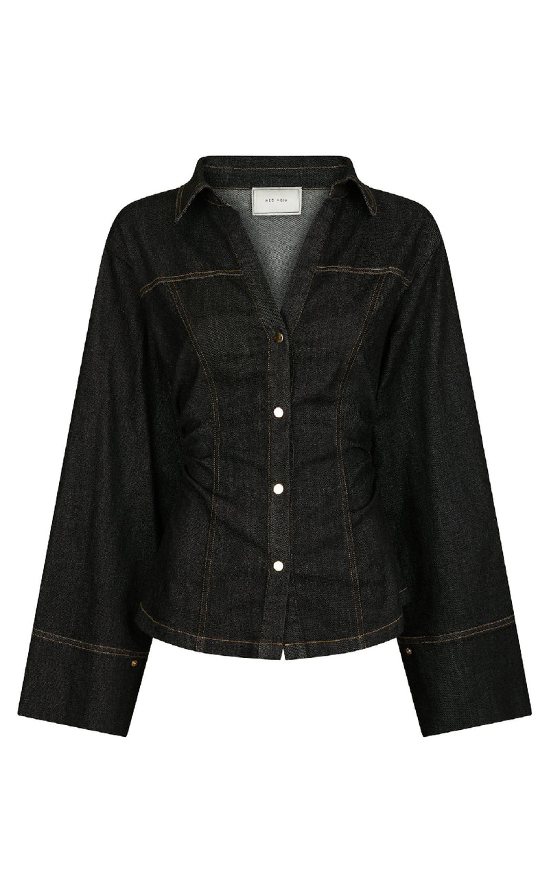 Neo Noir Skjorte - Rabia Denim - Black