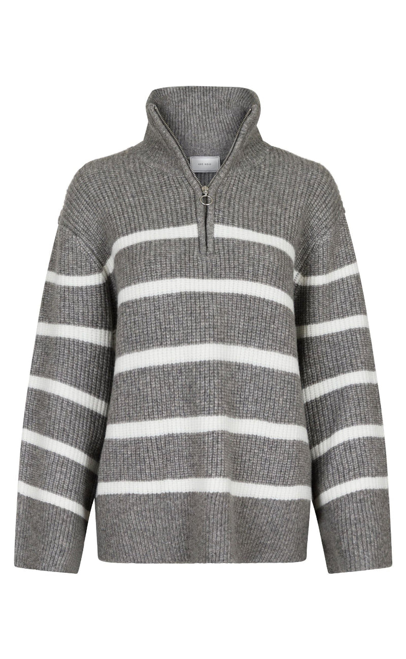 Neo Noir Strik - Nevena - Dark Grey/Off. White