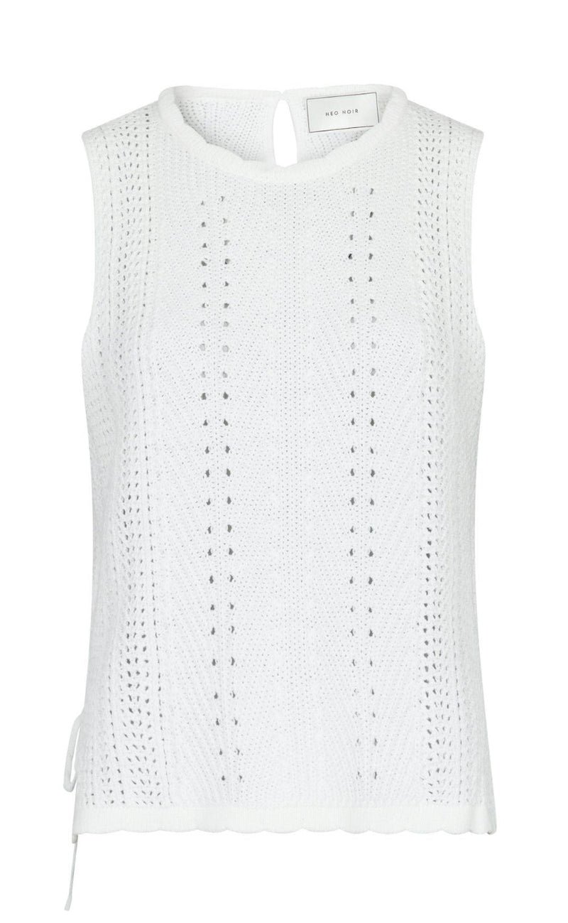 Neo Noir Top - Aritza - White