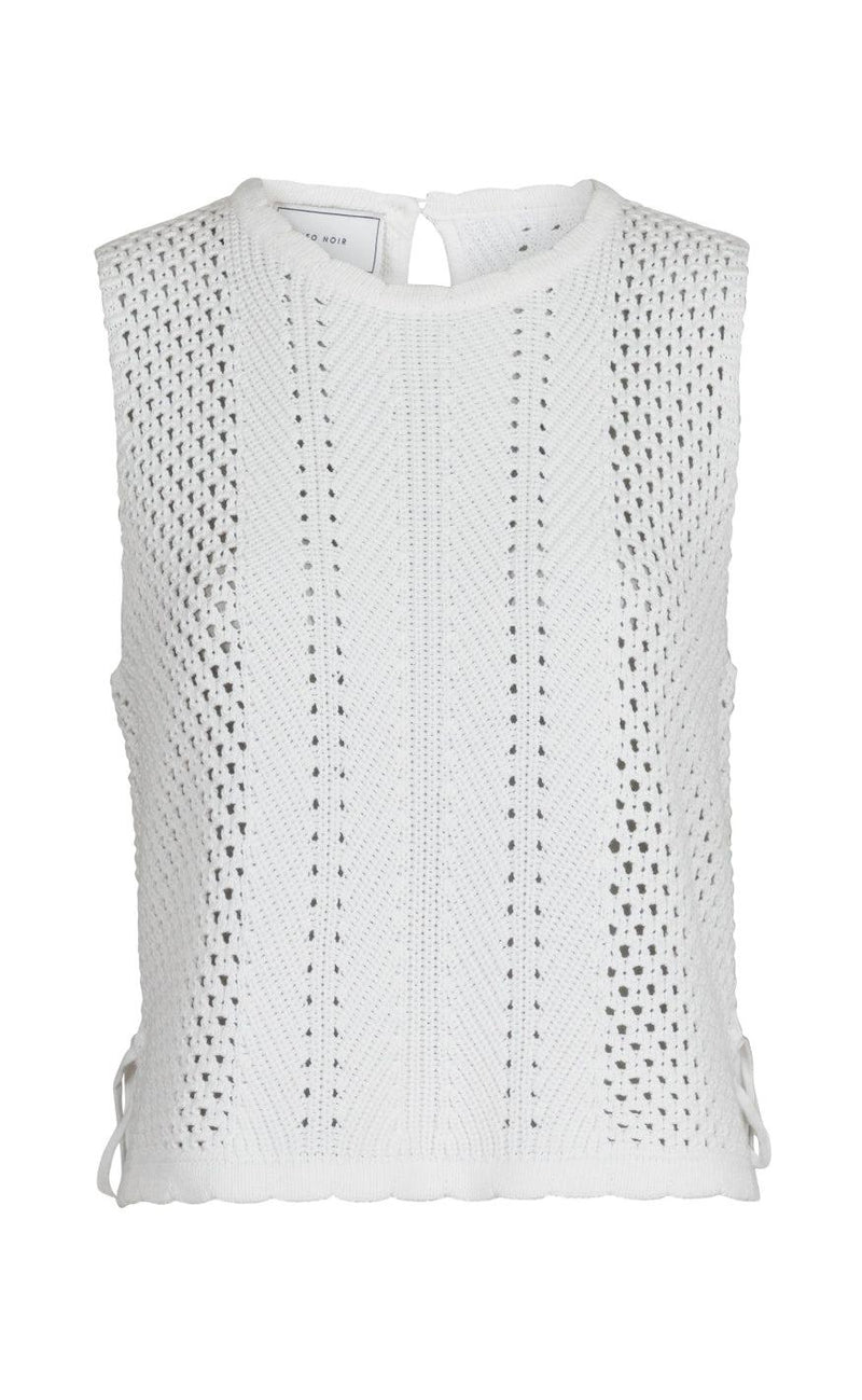 Neo Noir Top - Aza Crochet - Off White