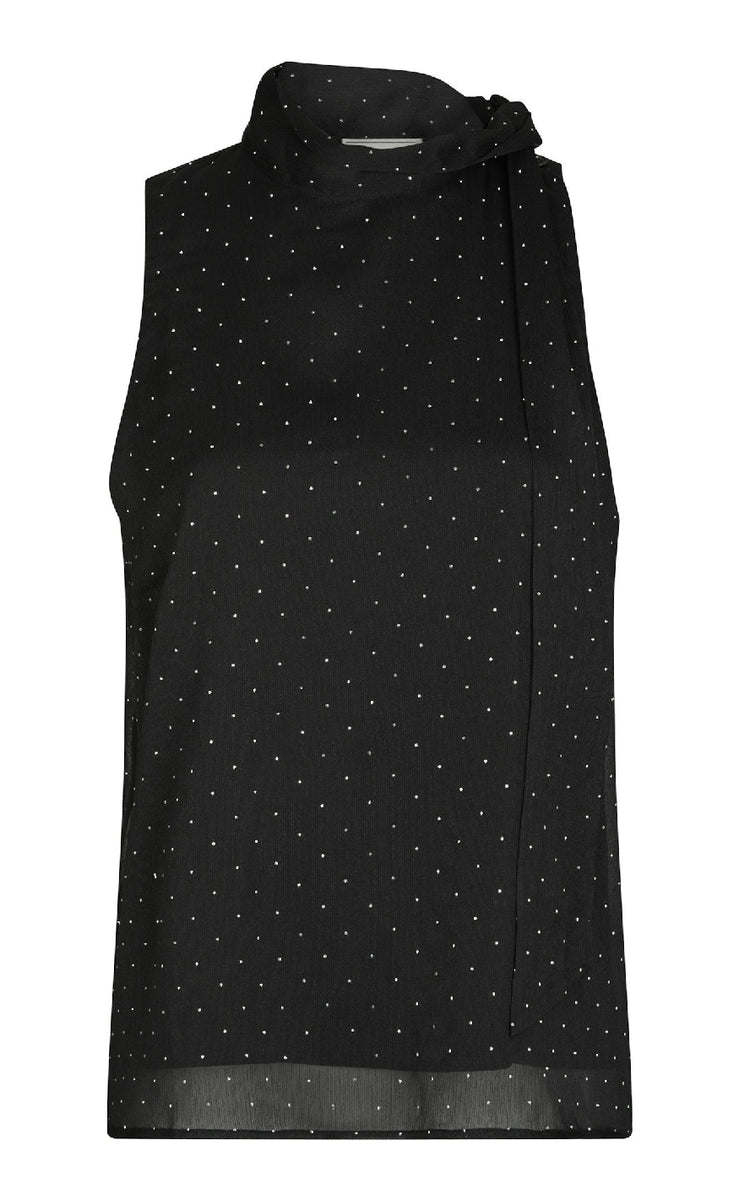 Neo Noir - Nassa Linen Top 165623 - 100 - Black main image 0