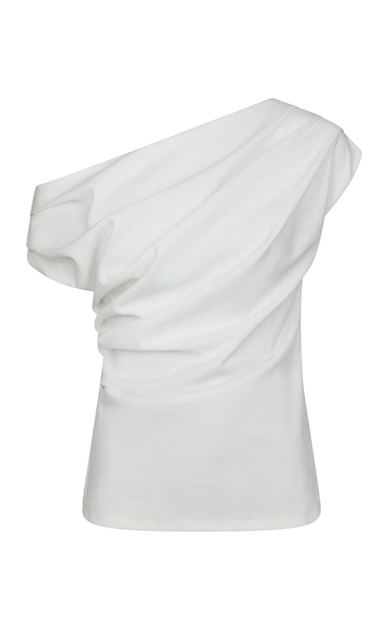 Neo Noir Top - Mabelle - White
