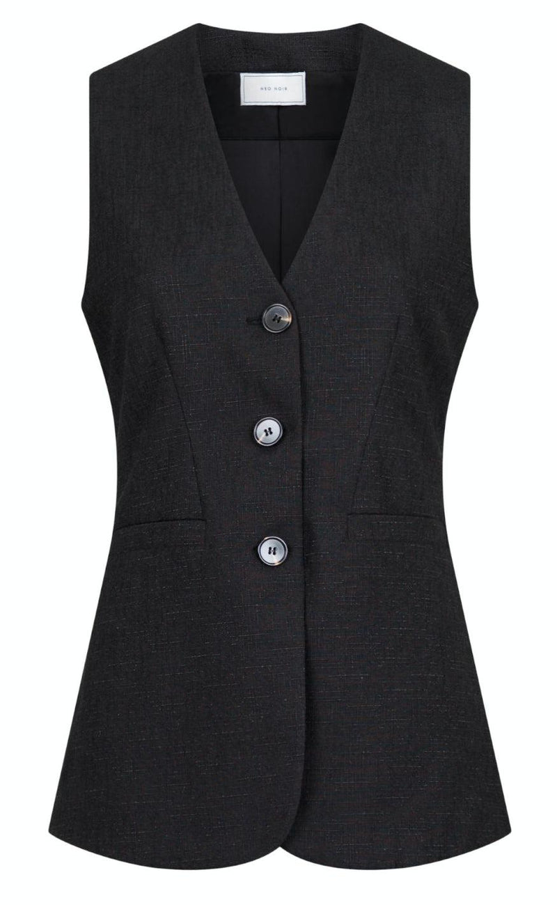 Neo Noir Vest - Shaima - Black