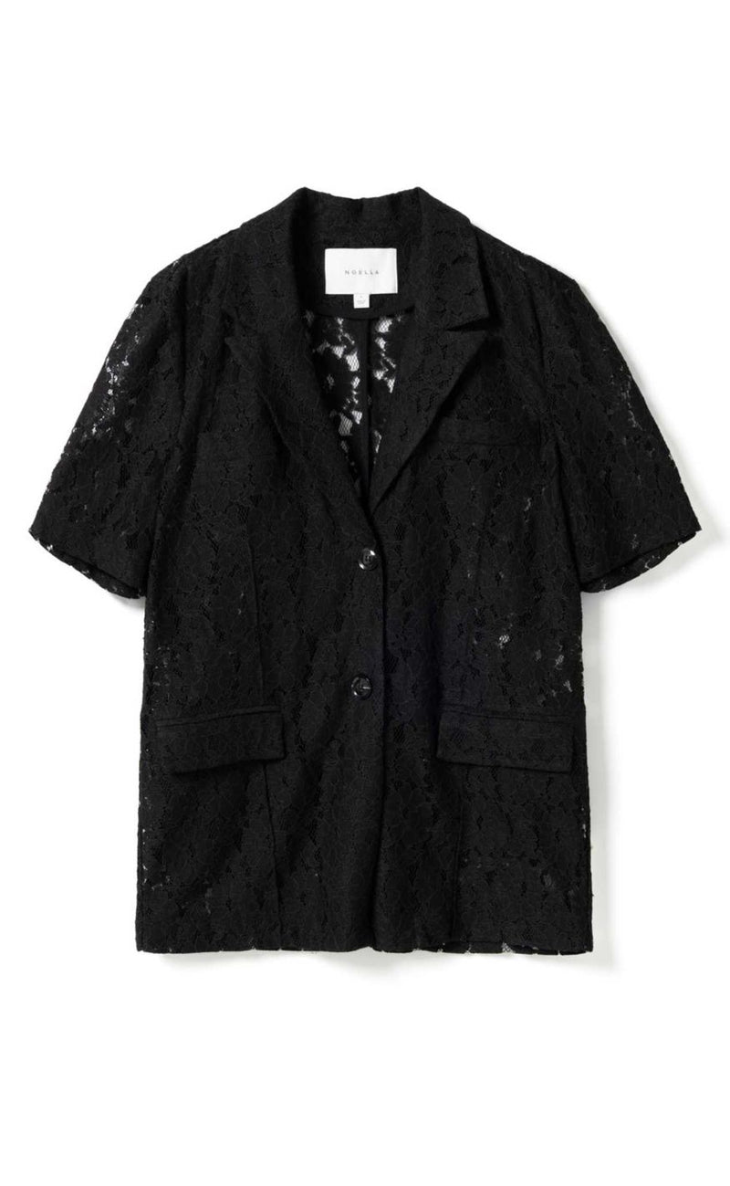 Noella Blazer - Leanne Lace - Black