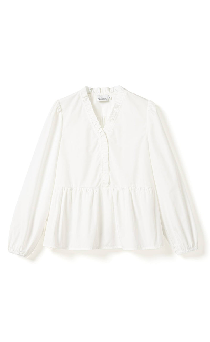 Noella Bluse - Matti LS - White