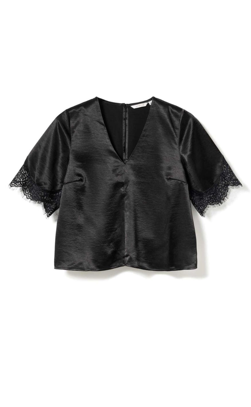 Noella Bluse - Melina - Black