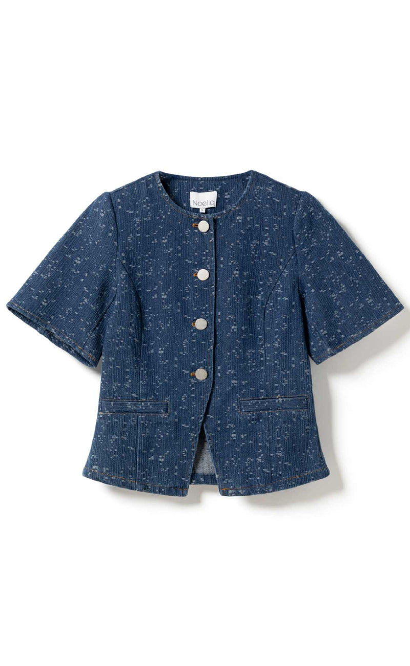 Noella Bluser - Kasaundra - Blue Wash