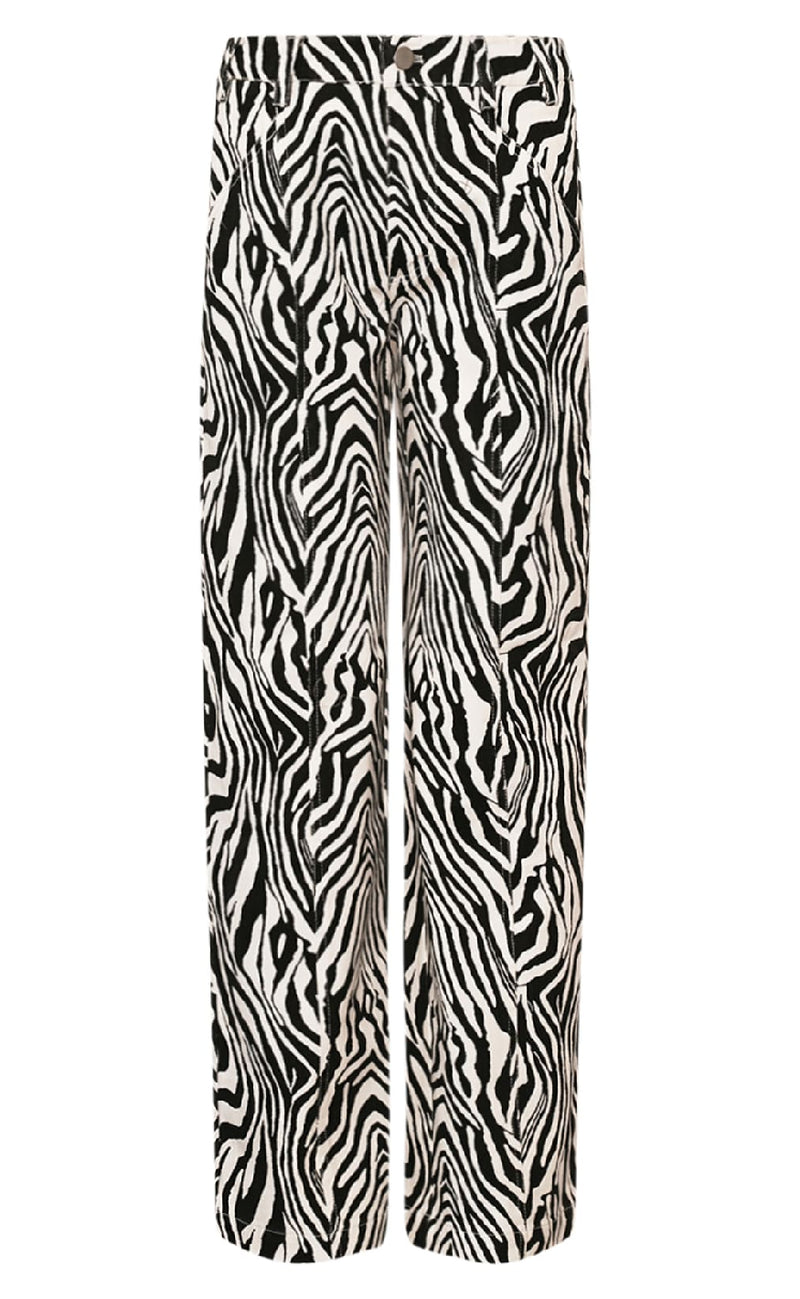 Noella Bukser - Stormy - Taleah Zebra Print