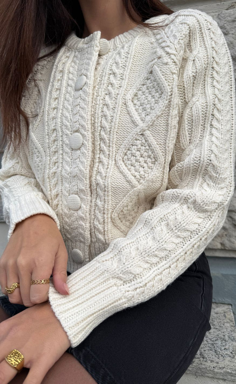 Noella Cardigan - Kyanna - Ivory