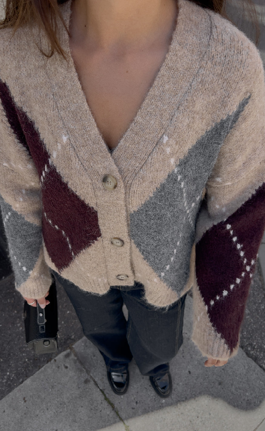 Noella Cardigan - Laiana - Sand Melange