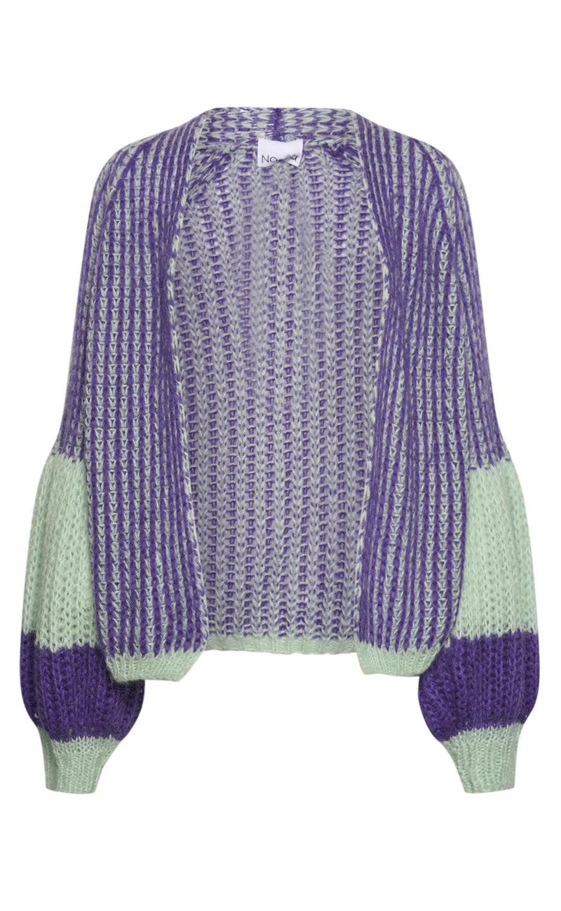 Noella Cardigan - Liana - Lilac/Sage