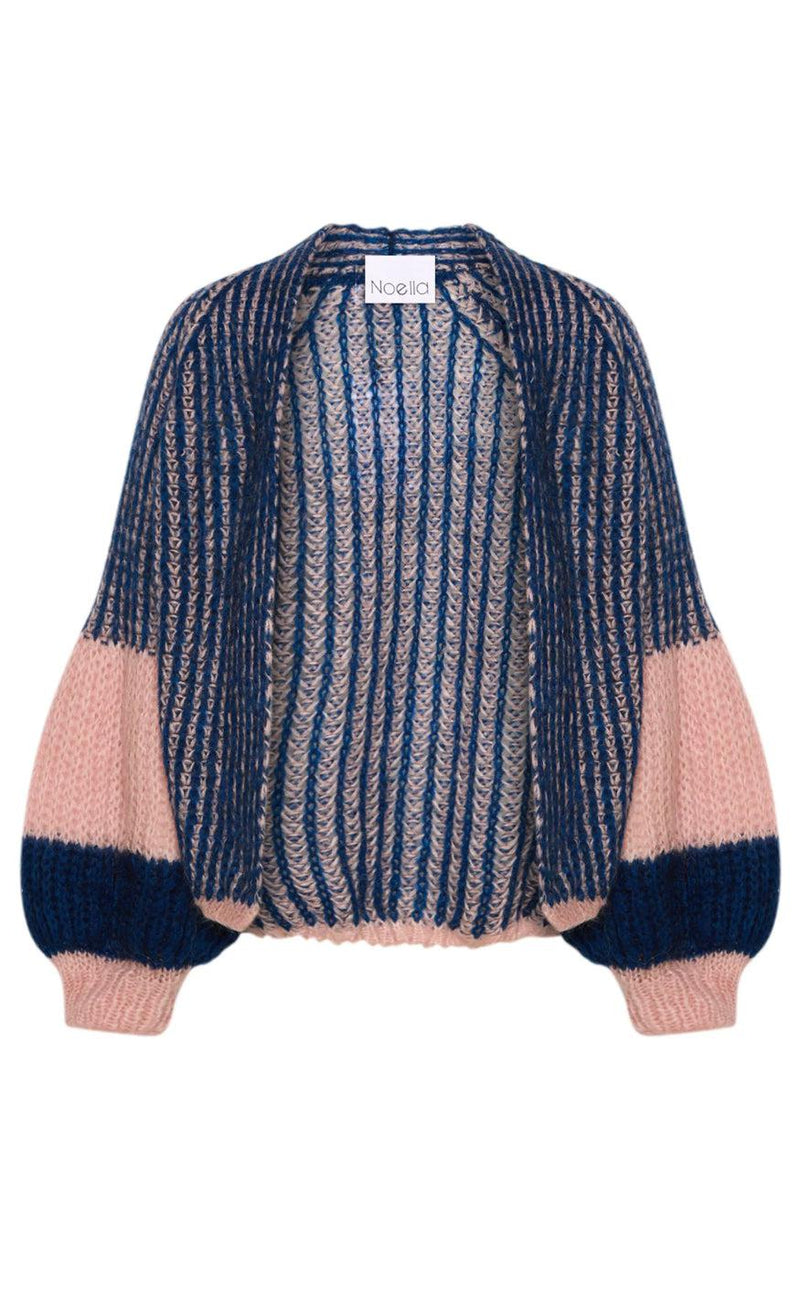 Noella Cardigan - Liana - Rose/Navy
