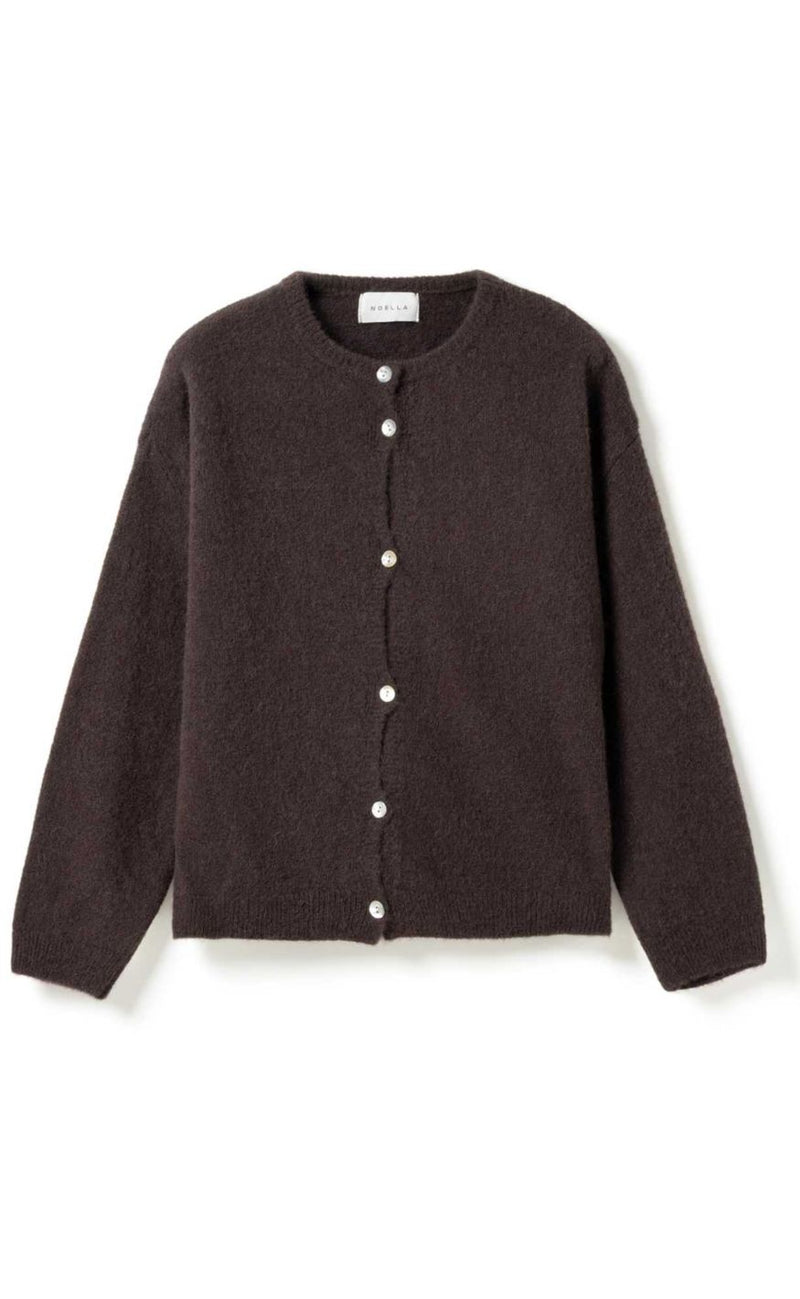 Noella Cardigan - Numa - Chocolate