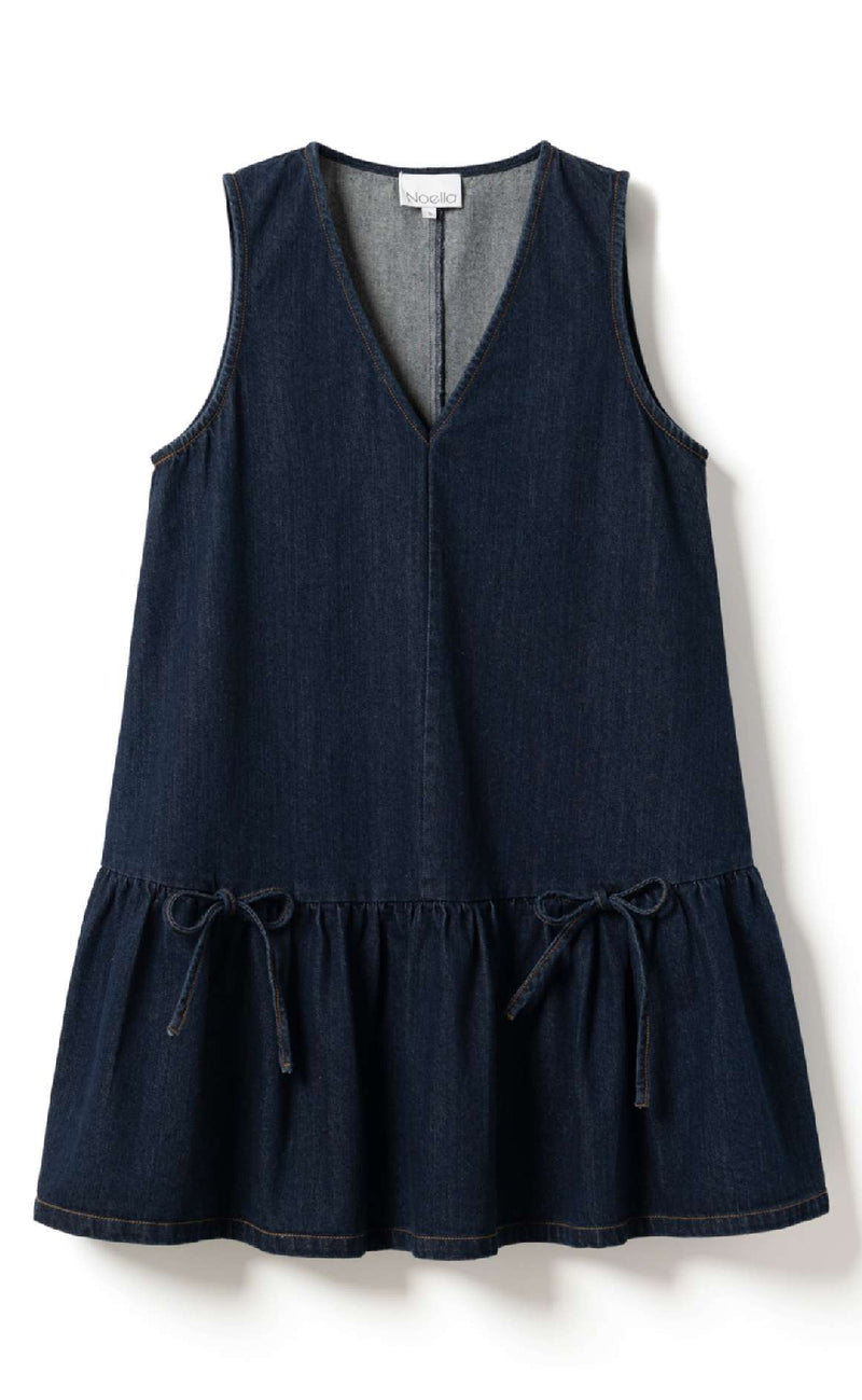 Noella Kjole - Lavona - Blue Unwashed