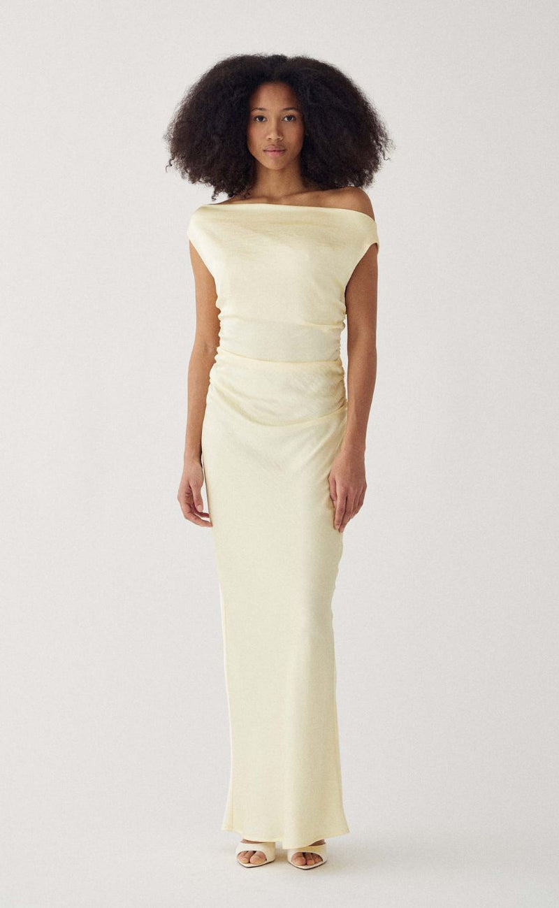 Noella Kjole - Mignonette - Pale Yellow