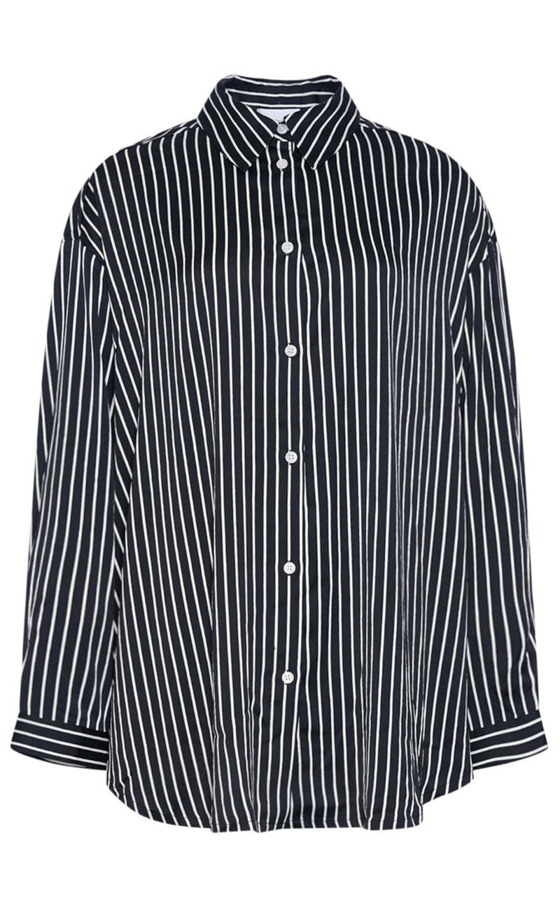 Noella Skjorte - Suri - Taya Black Stripe