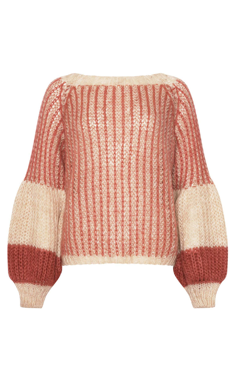 Noella Striktrøje - Liana Knit - Rose Cream