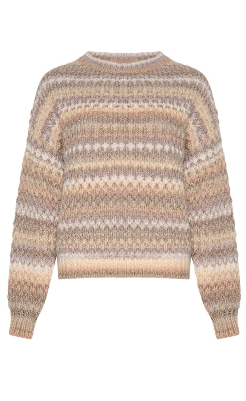 Noella Sweater - Gio - Sand Mix Lurex