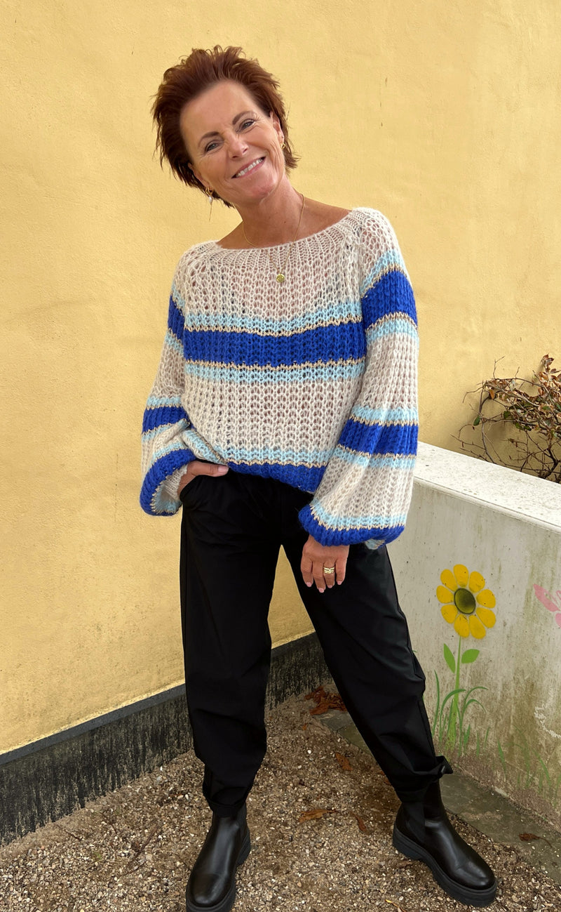 Noella Sweater - Pacific - Blue Mix