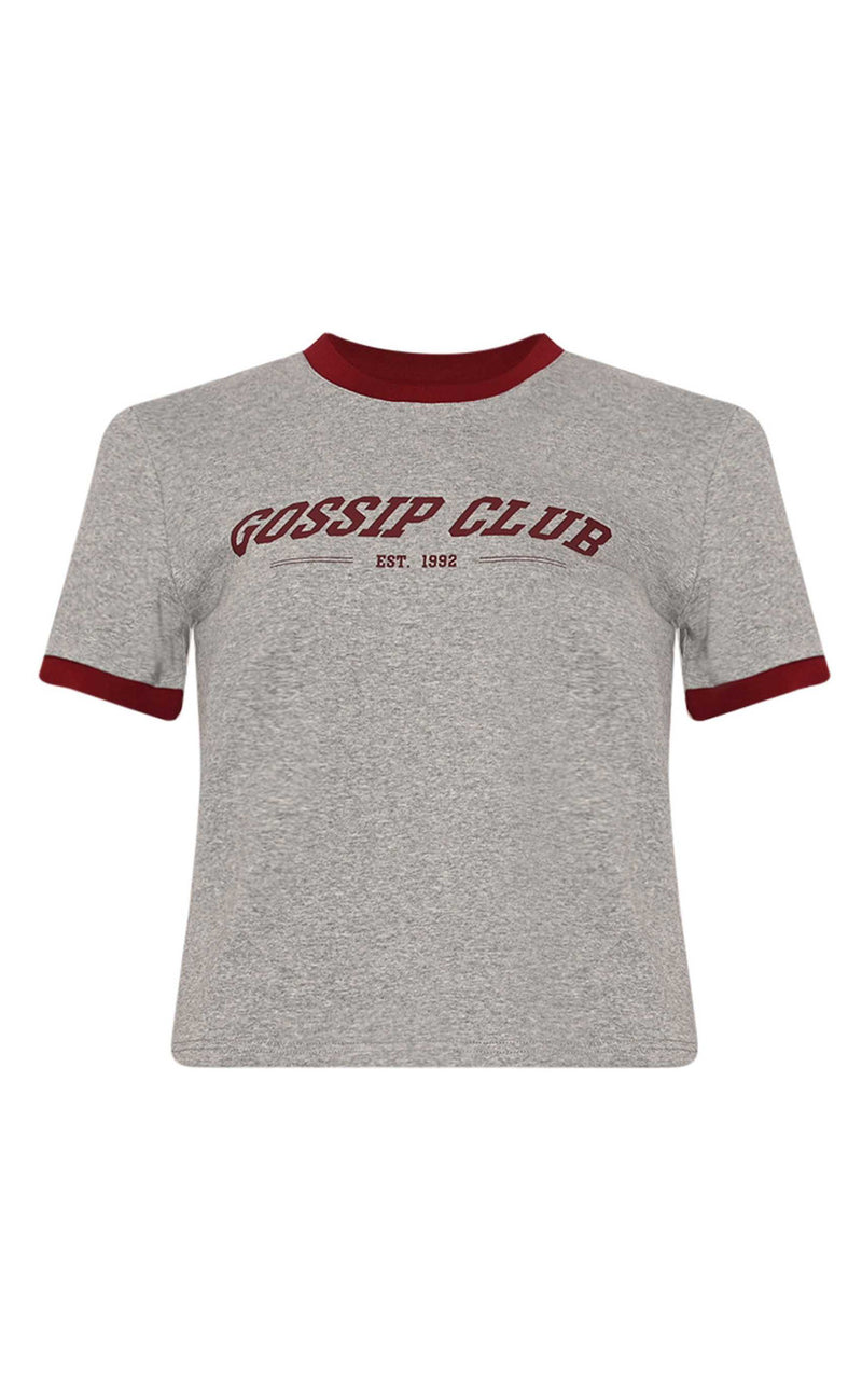 Noella T-shirt - Gossip - Medium Grey Mel.