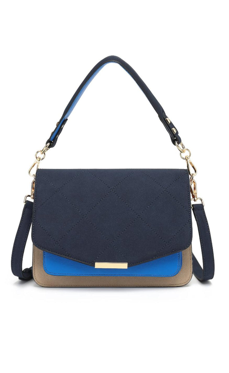 Noella Taske - Blanca Multi Compartment - Navy/Sand/Blue