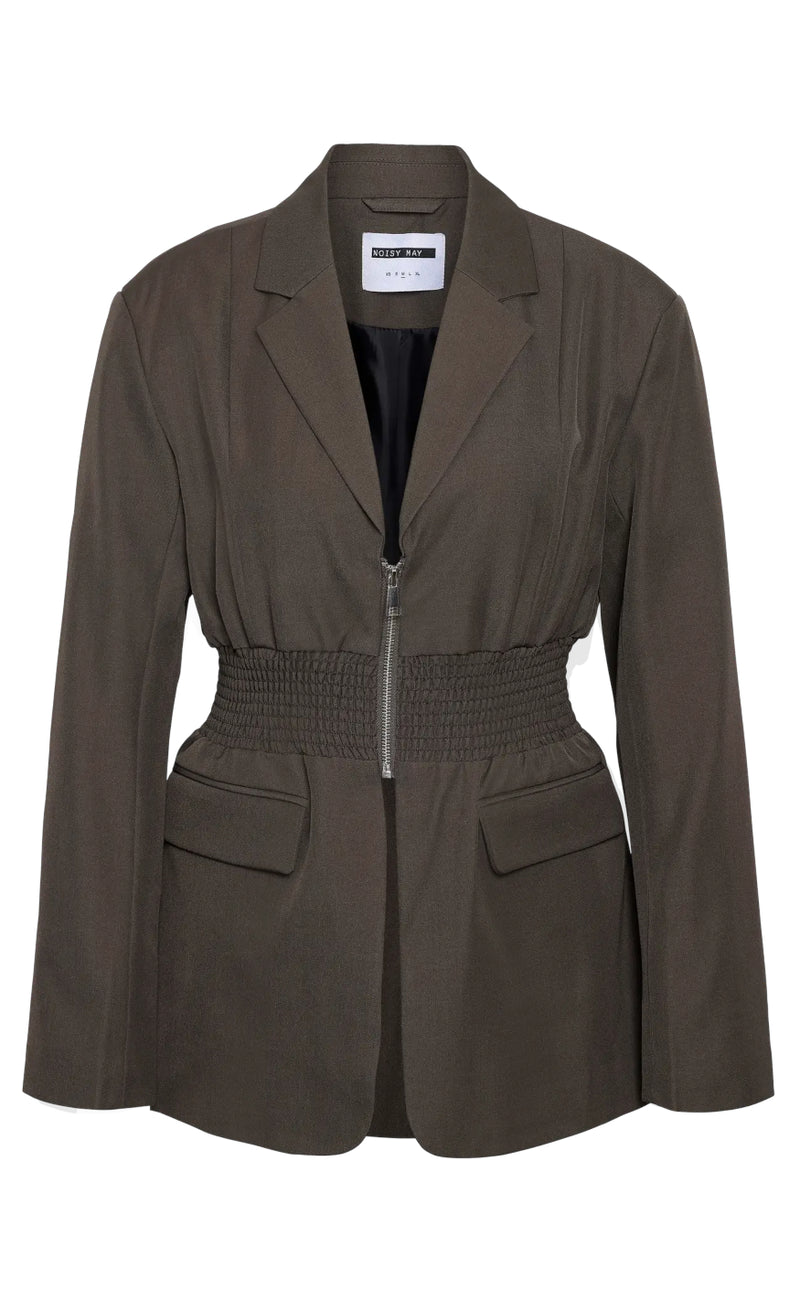 Noisy May Blazer - Iris - Morel Melange