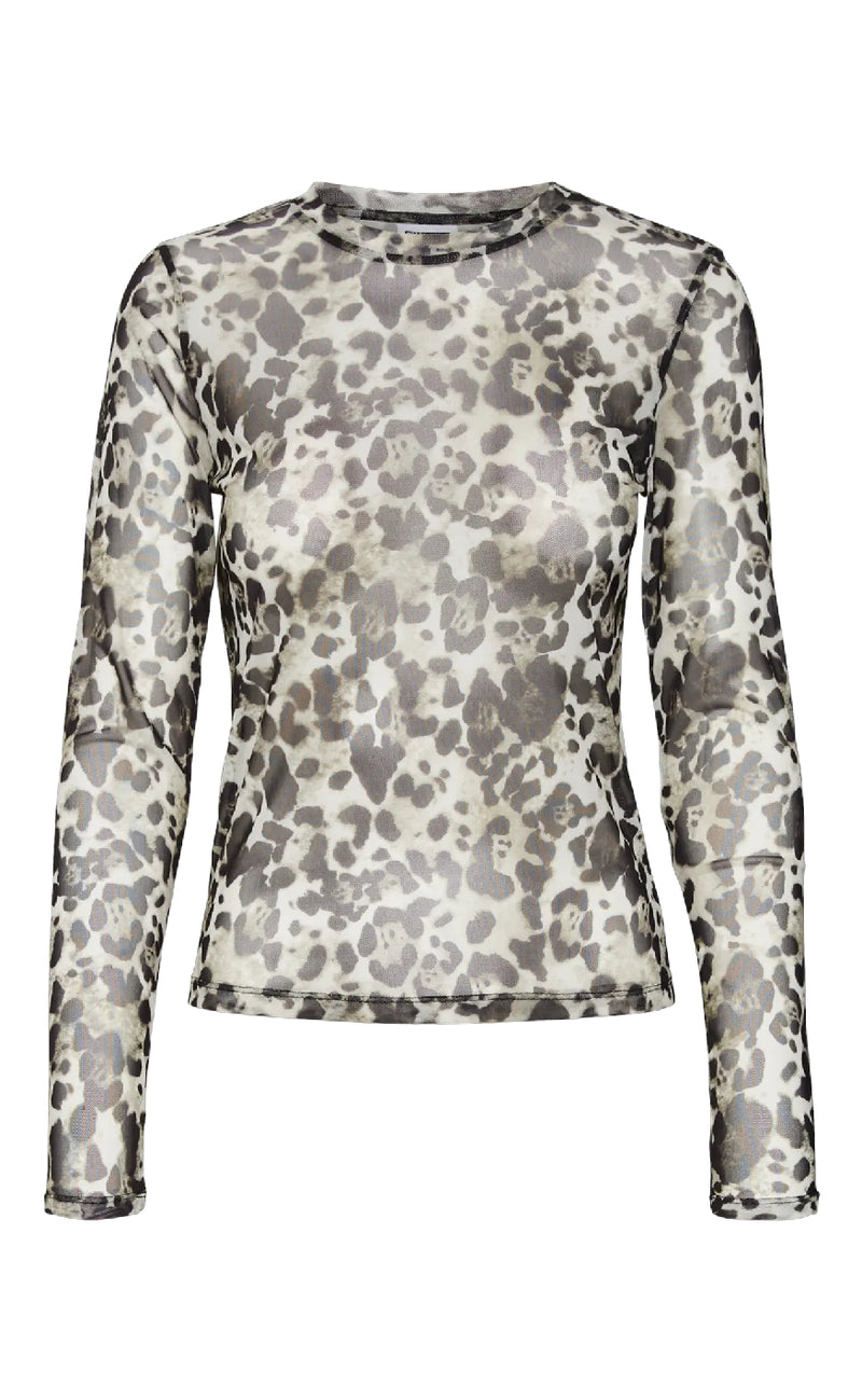 Noisy May Bluse - Judith L/S - Black Leo