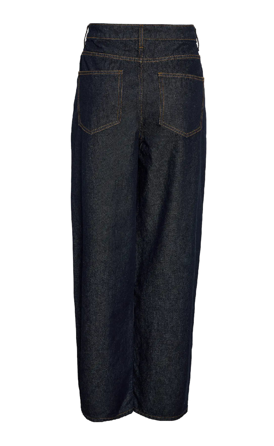 Noisy May Bukser - Alexa NW - Dark Blue Denim