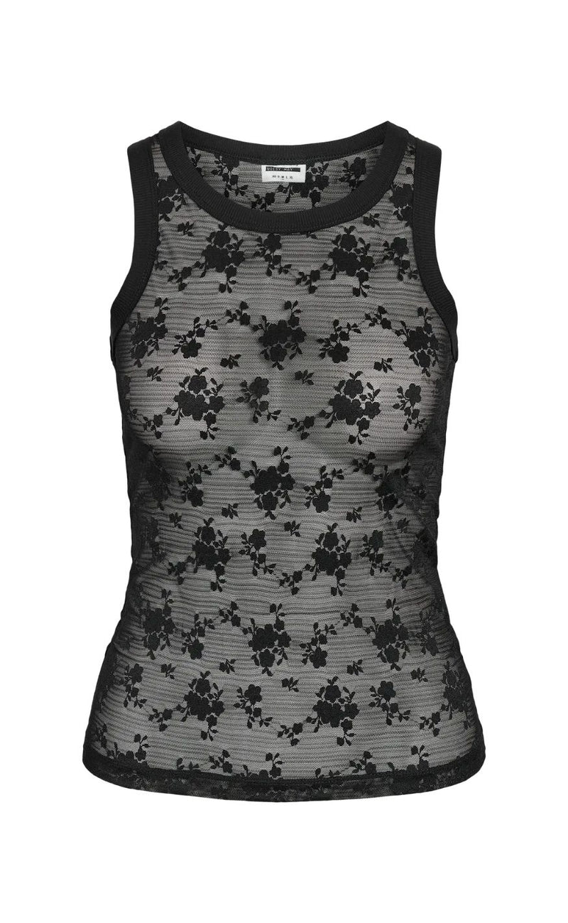Noisy May Top - Eve - Black