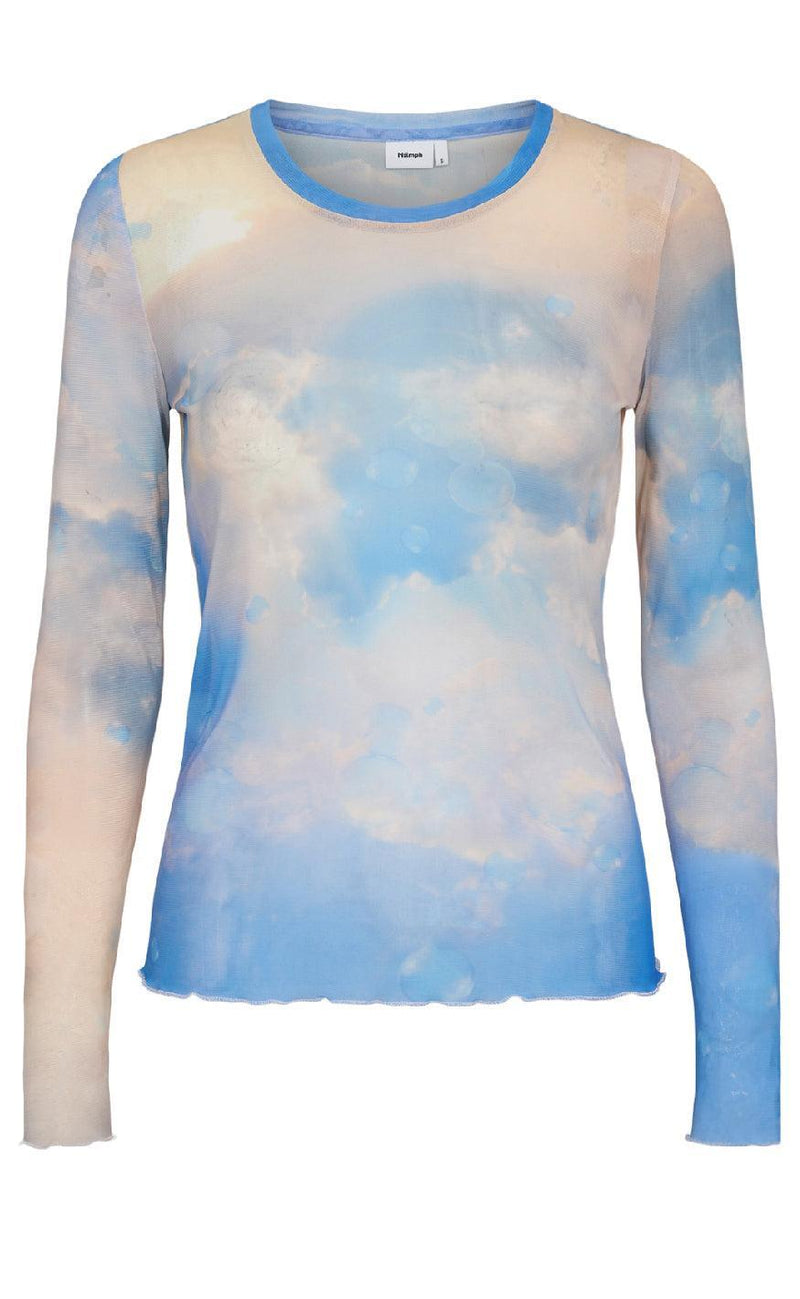 Nümph Bluse - Cloudya - Cerulean