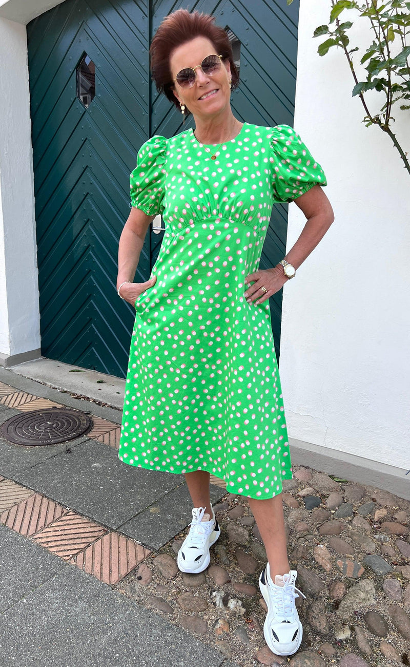 Nümph Kjole - Paula - Poison Green