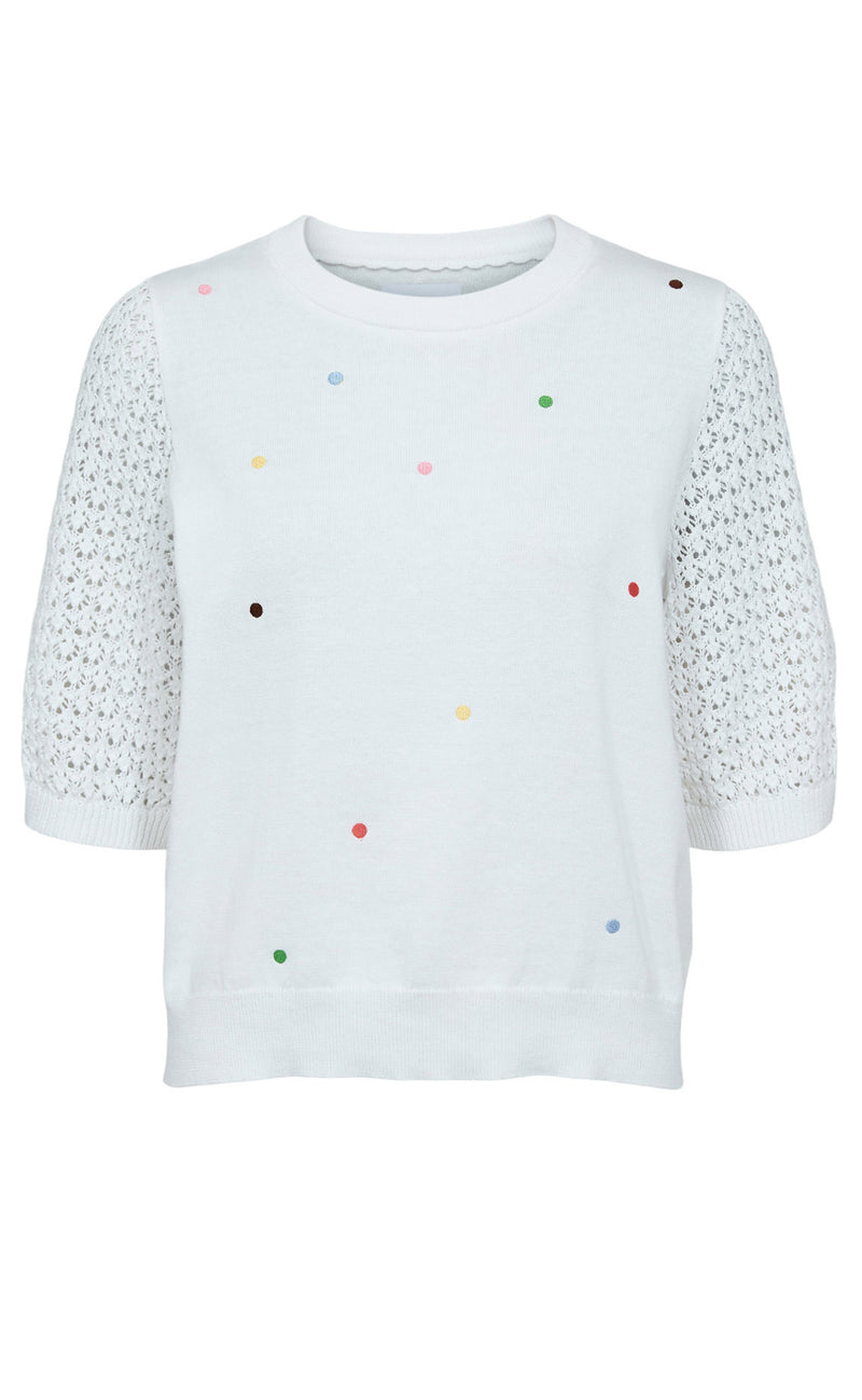 Nümph Pullover - Lulo - Cloud Dancer
