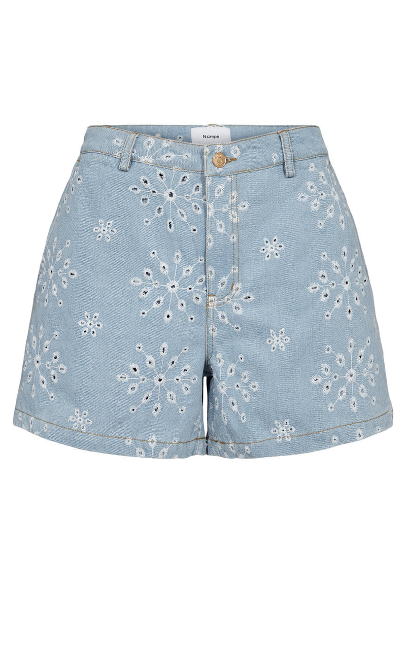 Nümph Shorts - Delilah - Light Blue Denim