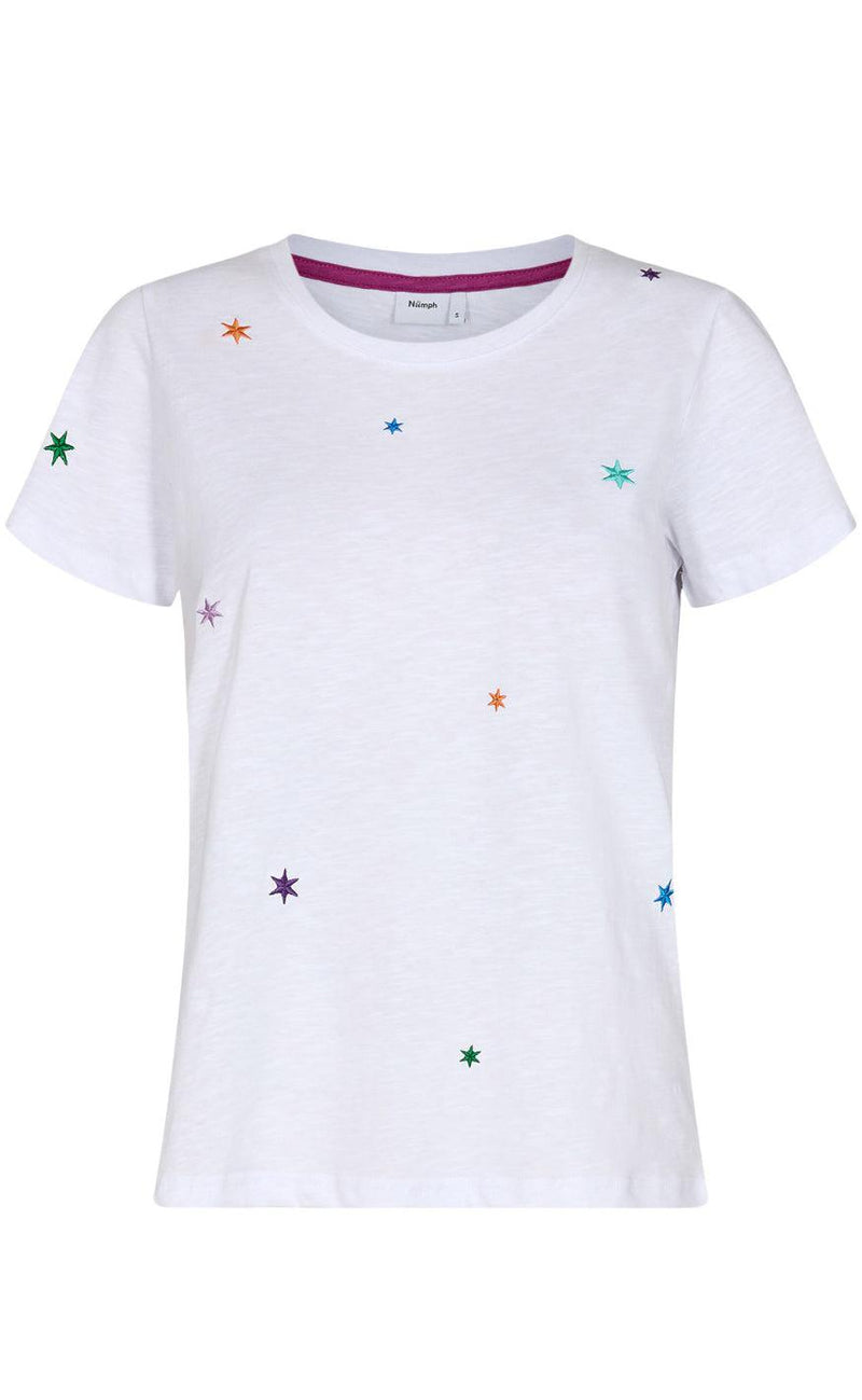 Nümph T-Shirt - Villi - Bright White