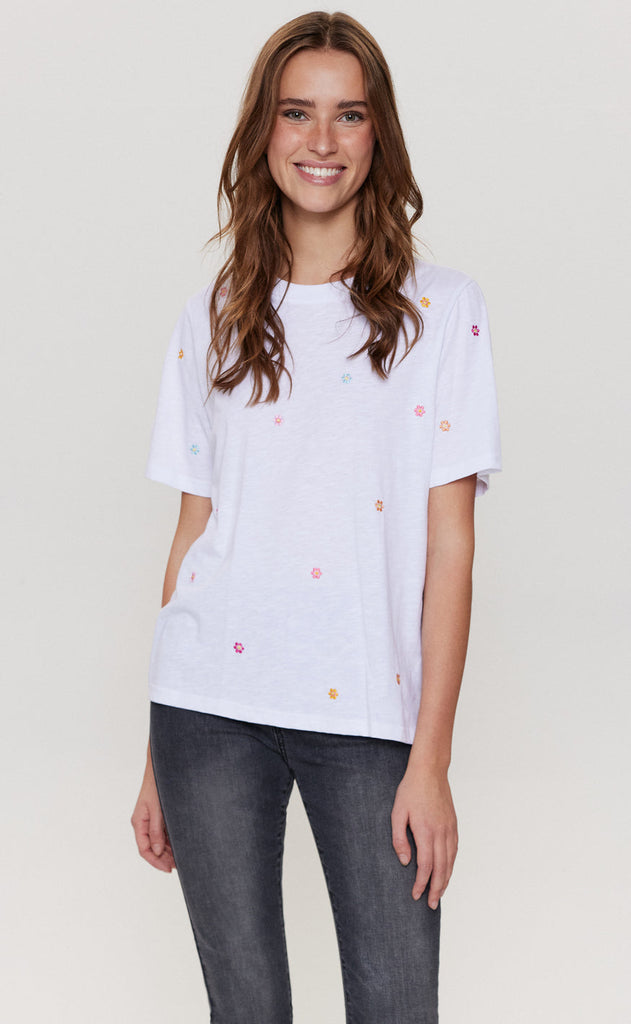 Nümph T-shirt - Pilar - Bright White