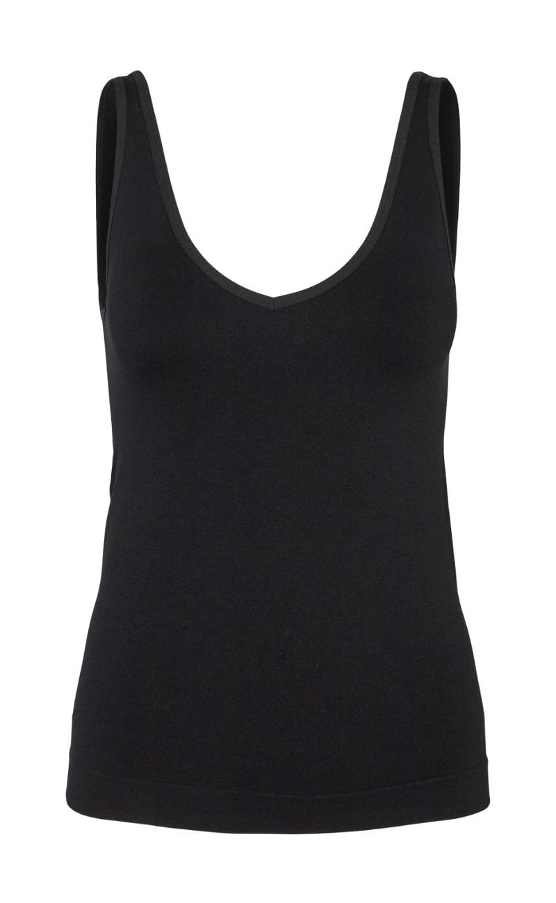Nümph Top - Marie Singlet - Caviar