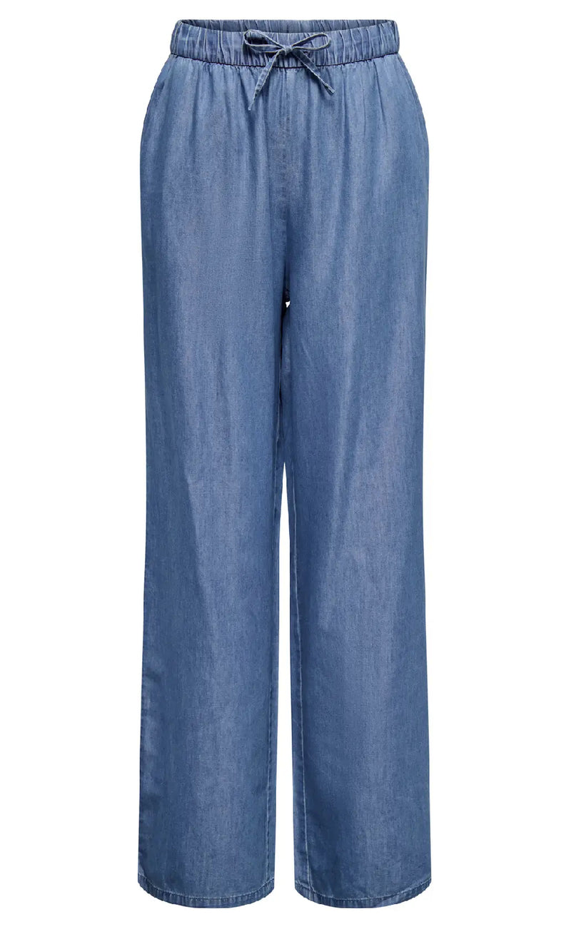ONLY Bukser - Bea - Medium Blue Denim