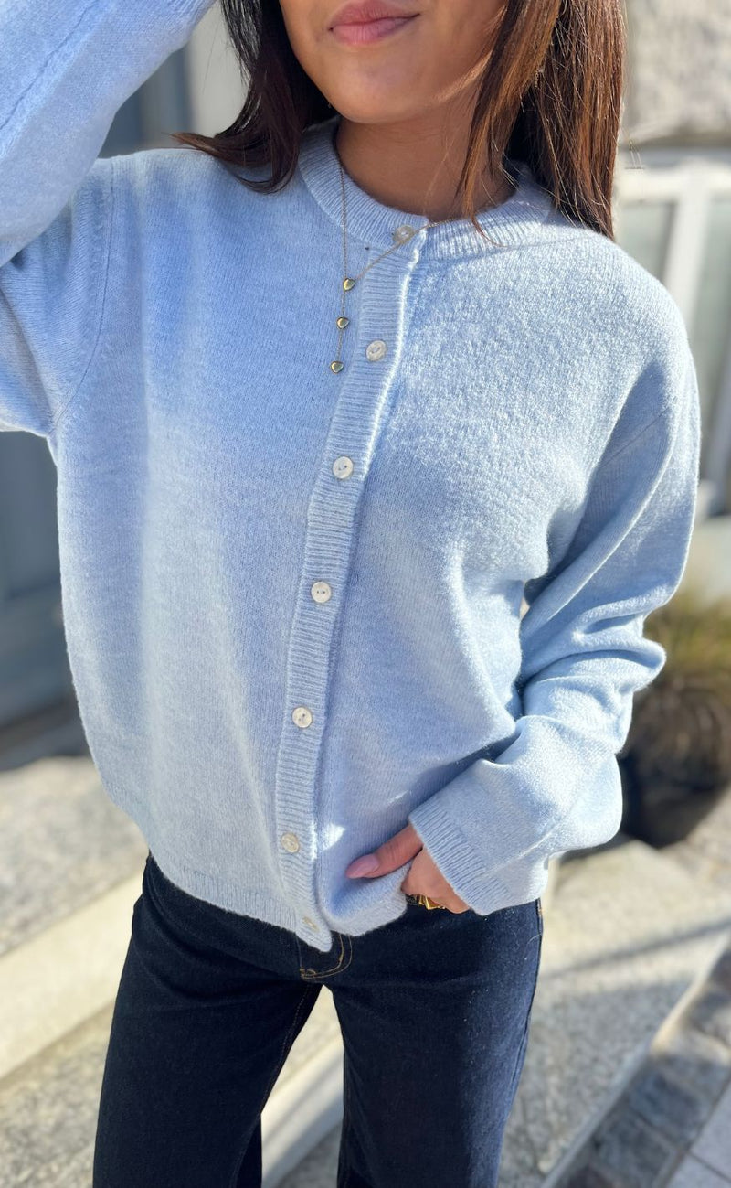 ONLY Cardigan - Simoni - Cashmere Blue/Melange