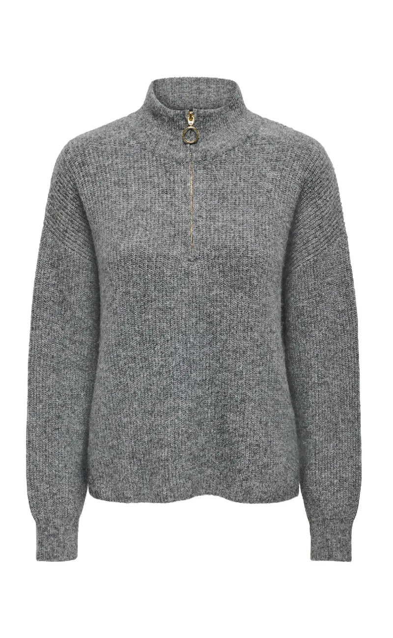 ONLY Cardigan - Tokyo - Dark Grey Melange