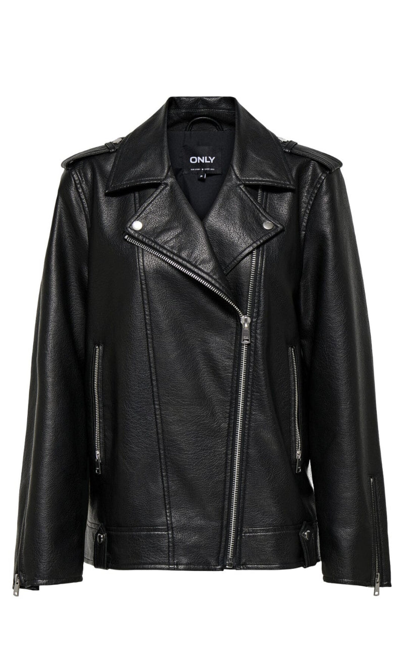 ONLY Jakke - Mille Faux Leather - Black