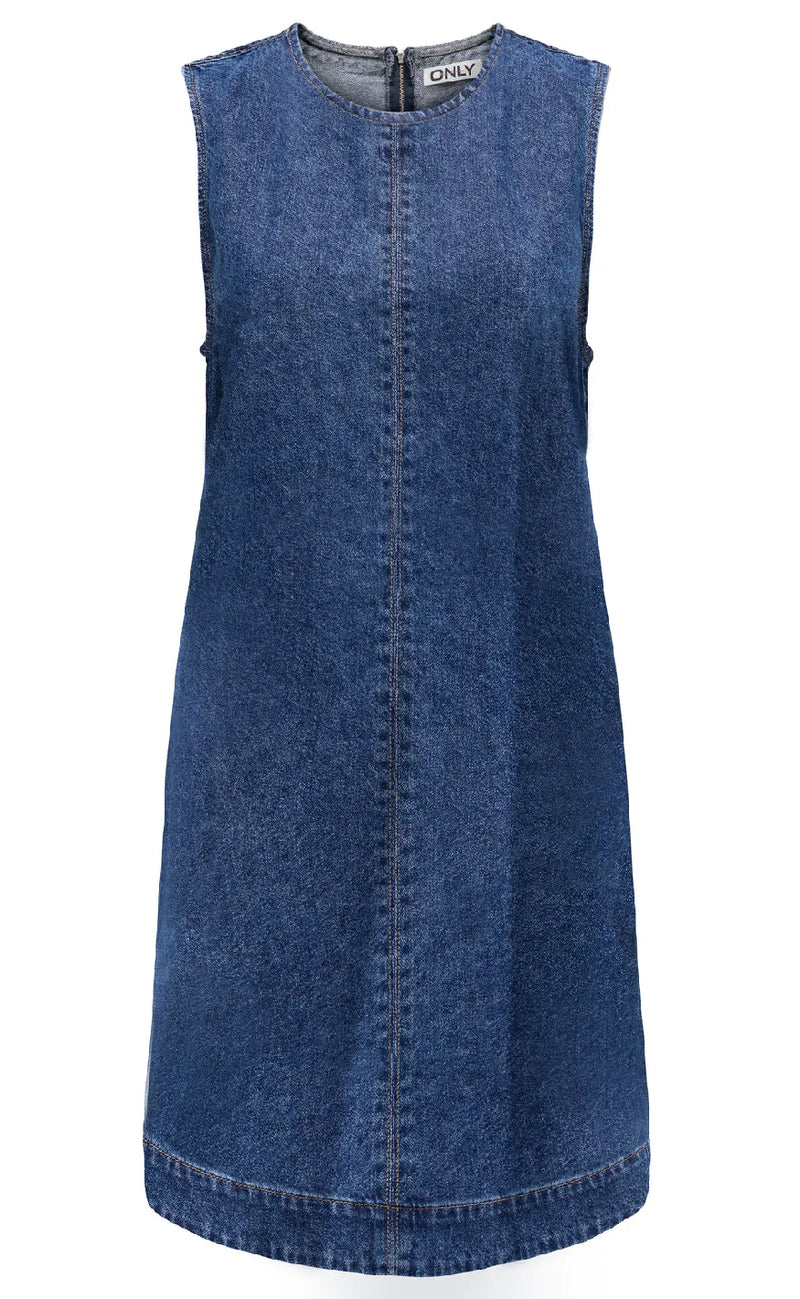 ONLY Kjole - Dorsi - Medium Blue Denim