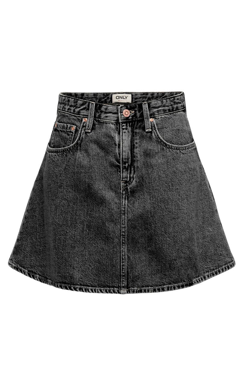 ONLY Nederdel - Eden - Washed Black