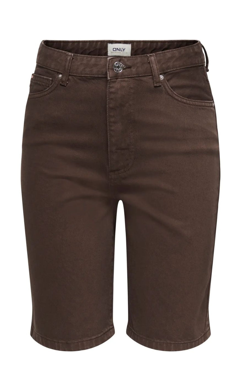 ONLY Shorts - Sonny - Dark Brown Denim