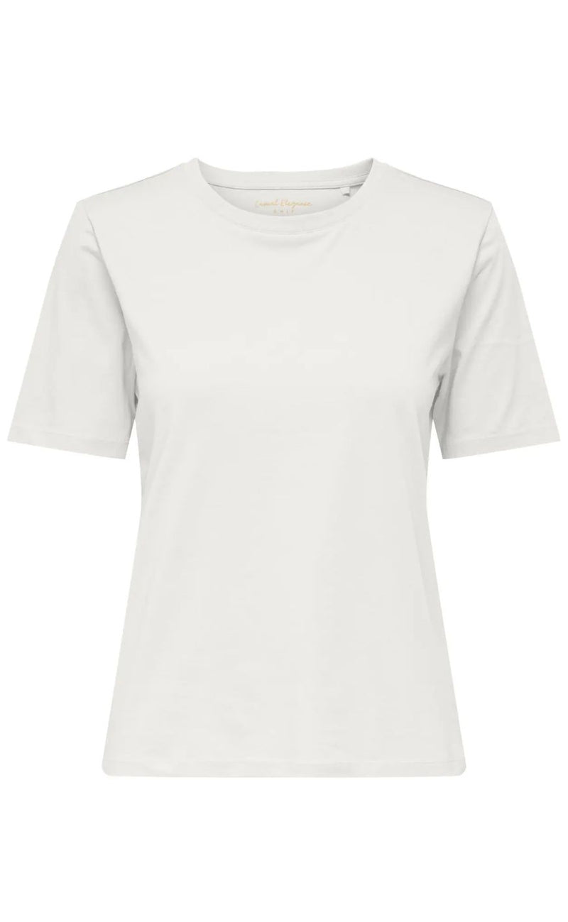 ONLY T-Shirt - Happy O-Neck Pr Jrs - Cloud Dancer