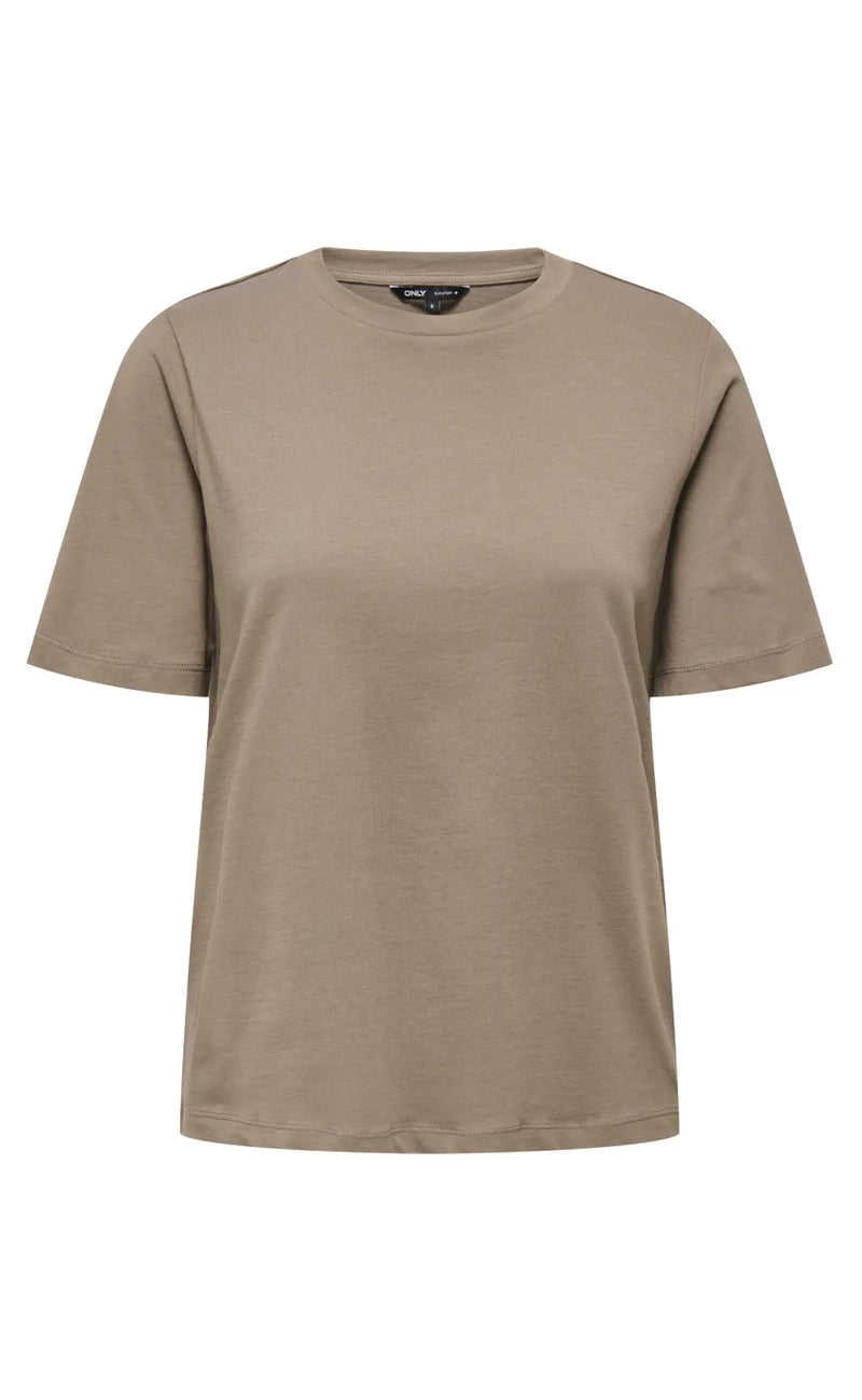 ONLY T-shirt - Only - Walnut