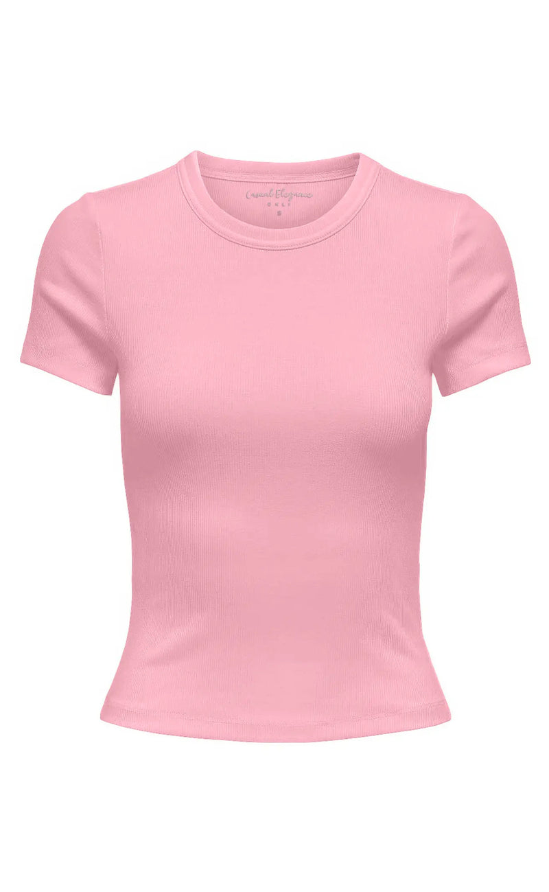 ONLY T-shirt - Val - Romance Rose