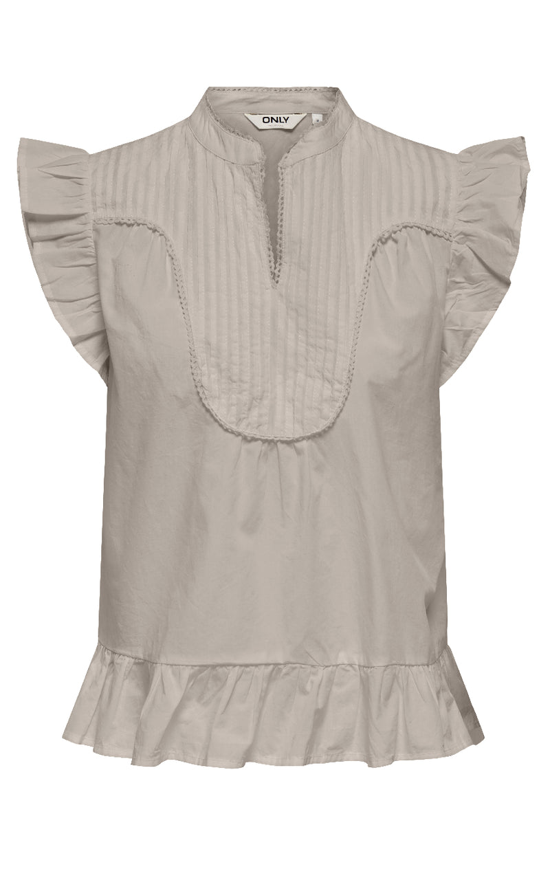 ONLY Top - Adda - Chateau Gray